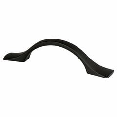 Echo 3 Inch Center to Center Matte Black Cabinet Pull Echo 3 Inch Center to Center Matte Black Cabinet Pull