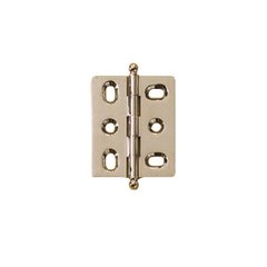 Elite Mortised Butt Hinge 50X40mm - Polished Nickel Elite Mortised Butt Hinge 50X40mm - Polished Nickel
