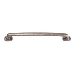 Distressed 6-5/16 Inch Center to Center Pewter Cabinet Pull Distressed 6-5/16 Inch Center to Center Pewter Cabinet Pull