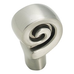 Swirl'Z 1-1/8 Inch Diameter Satin Nickel Cabinet Knob Swirl'Z 1-1/8 Inch Diameter Satin Nickel Cabinet Knob