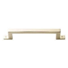 Campaign Bar Pull 3-3/4 inch Center to Center Polished Brass Campaign Bar Pull 3-3/4 inch Center to Center Polished Brass