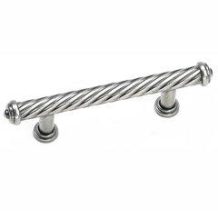 Capri 3 Inch Center to Center Pewter Cabinet Pull Capri 3 Inch Center to Center Pewter Cabinet Pull