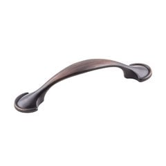 Watervale Pull 3 inch Center to Center Brushed Oil Rubbed Bronze Watervale Pull 3 inch Center to Center Brushed Oil Rubbed Bronze