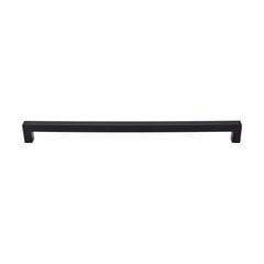 Nouveau III 12 Inch Center to Center Flat Black Cabinet Pull Nouveau III 12 Inch Center to Center Flat Black Cabinet Pull
