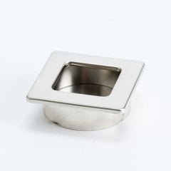 Stylus 1-1/2 Inch Diameter Brushed Nickel Recess Pull Stylus 1-1/2 Inch Diameter Brushed Nickel Recess Pull
