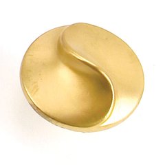 Highline 1-3/8 Inch Diameter Satin Brass Cabinet Knob Highline 1-3/8 Inch Diameter Satin Brass Cabinet Knob