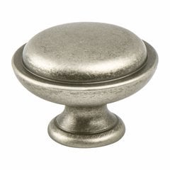 Advantage Plus 1 1-1/8 Inch Diameter Weathered Nickel Cabinet Knob Advantage Plus 1 1-1/8 Inch Diameter Weathered Nickel Cabinet Knob