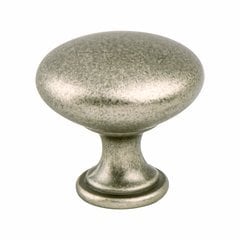 Advantage Plus 1 1-1/8 Inch Projection Weathered Nickel Cabinet Knob Advantage Plus 1 1-1/8 Inch Projection Weathered Nickel Cabinet Knob