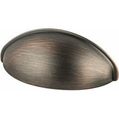 Advantage Plus 3 2-1/2 Inch Center to Center Verona Bronze Cabinet Cup Pull Advantage Plus 3 2-1/2 Inch Center to Center Verona Bronze Cabinet Cup Pull