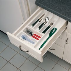 Cutlery Tray 14.25 inch W x 21.25 inch D - Textured White Cutlery Tray 14.25 inch W x 21.25 inch D - Textured White