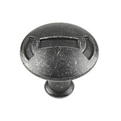 Medieval 1-3/16 Inch Diameter Vibra Pewter Cabinet Pull Medieval 1-3/16 Inch Diameter Vibra Pewter Cabinet Pull