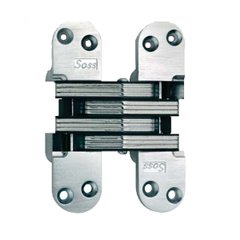 #220 Invisible Spring Closer Hinge Satin Chrome #220 Invisible Spring Closer Hinge Satin Chrome