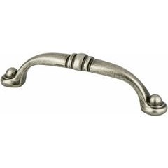 Advantage Plus 5 Weathered Nickel 3-3/4 Inch Center to Center Cabinet Pull Advantage Plus 5 Weathered Nickel 3-3/4 Inch Center to Center Cabinet Pull
