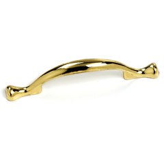 Celebration 3 Inch Center to Center Polished Brass Cabinet Pull Celebration 3 Inch Center to Center Polished Brass Cabinet Pull