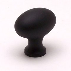Valencia 1-3/16 Inch Diameter Dull Black Cabinet Knob Valencia 1-3/16 Inch Diameter Dull Black Cabinet Knob