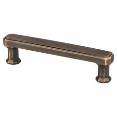 Harmony 3-3/4 Inch Center to Center Verona Bronze Cabinet Pull Harmony 3-3/4 Inch Center to Center Verona Bronze Cabinet Pull