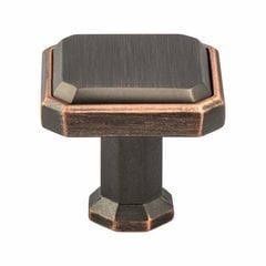 Harmony 1-3/16 Inch Length Verona Bronze Cabinet Knob Harmony 1-3/16 Inch Length Verona Bronze Cabinet Knob
