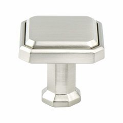 Harmony 1-3/16 Inch Length Brushed Nickel Cabinet Knob Harmony 1-3/16 Inch Length Brushed Nickel Cabinet Knob