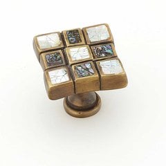 Avalon Bay 1-3/8 Inch Diameter Aged Dover Cabinet Knob Avalon Bay 1-3/8 Inch Diameter Aged Dover Cabinet Knob