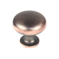 Lisbon 1-3/16 Inch Diameter Antique Bronze/Copper Cabinet Knob Lisbon 1-3/16 Inch Diameter Antique Bronze/Copper Cabinet Knob