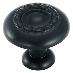 Inspirations 1-1/4 Inch Diameter Flat Black Cabinet Knob Inspirations 1-1/4 Inch Diameter Flat Black Cabinet Knob