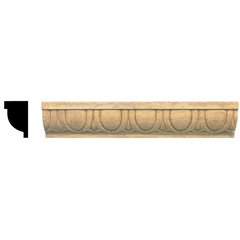 Style E023E4 Embossed Molding 8 feet Red Oak-4/Box Style E023E4 Embossed Molding 8 feet Red Oak-4/Box