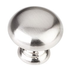 Geneva 1-1/4 Inch Diameter Satin Nickel Cabinet Knob Geneva 1-1/4 Inch Diameter Satin Nickel Cabinet Knob