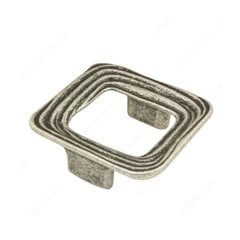 Striated 1-1/4 Inch Center to Center Faux Iron Cabinet Pull Striated 1-1/4 Inch Center to Center Faux Iron Cabinet Pull