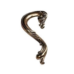French Court 5 Inch Center to Center Monticello Silver Cabinet Pull French Court 5 Inch Center to Center Monticello Silver Cabinet Pull