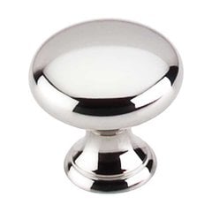Asbury 15/16 Inch Diameter Polished Nickel Cabinet Knob Asbury 15/16 Inch Diameter Polished Nickel Cabinet Knob