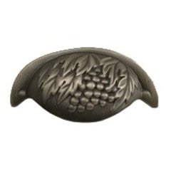 Vineyard 3 Inch Center to Center Antique Nickel Cabinet Cup Pull Vineyard 3 Inch Center to Center Antique Nickel Cabinet Cup Pull