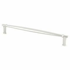 Dierdra 8-13/16 Inch Center to Center Polished Nickel Cabinet Pull Dierdra 8-13/16 Inch Center to Center Polished Nickel Cabinet Pull