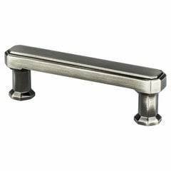 Harmony 3 Inch Center to Center Vintage Nickel Cabinet Pull Harmony 3 Inch Center to Center Vintage Nickel Cabinet Pull