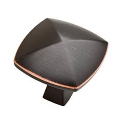 Devereux Knob 1-3/16" Dia Bronze W/ Copper Highlights Devereux Knob 1-3/16" Dia Bronze W/ Copper Highlights