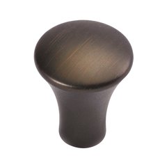 Euro-Contemporary 1 Inch Diameter Refined Bronze Cabinet Knob Euro-Contemporary 1 Inch Diameter Refined Bronze Cabinet Knob