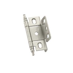 Full Inset Minaret Tip Hinge Satin Nickel - Sold Each Full Inset Minaret Tip Hinge Satin Nickel - Sold Each