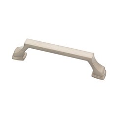 Emberlee Pull 3-3/4 inch Center to Center Satin Nickel Emberlee Pull 3-3/4 inch Center to Center Satin Nickel