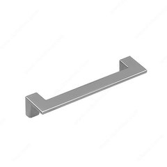 Sleek 5-1/16 Inch Center to Center Matte Chrome Cabinet Pull Sleek 5-1/16 Inch Center to Center Matte Chrome Cabinet Pull