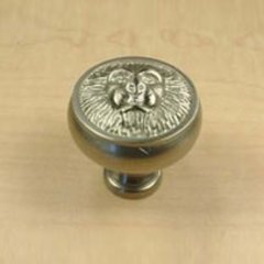 Roman 1-1/2 Inch Diameter Matte Satin Nickel Cabinet Knob Roman 1-1/2 Inch Diameter Matte Satin Nickel Cabinet Knob