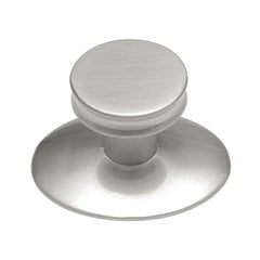 Metropolis 1 Inch Diameter Satin Nickel Cabinet Knob Metropolis 1 Inch Diameter Satin Nickel Cabinet Knob