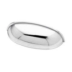 Cup Pulls 2-1/2 Inch Center to Center Polished Chrome Cabinet Cup Pull Cup Pulls 2-1/2 Inch Center to Center Polished Chrome Cabinet Cup Pull