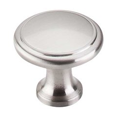 Asbury 1-1/8 Inch Diameter Brushed Satin Nickel Cabinet Knob Asbury 1-1/8 Inch Diameter Brushed Satin Nickel Cabinet Knob