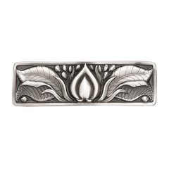 Hope Blossom 3 Inch Center to Center Antique Pewter Cabinet Pull Hope Blossom 3 Inch Center to Center Antique Pewter Cabinet Pull