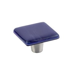 Ice 1-1/2 Inch Diameter Sapphire Silk Cabinet Knob Ice 1-1/2 Inch Diameter Sapphire Silk Cabinet Knob