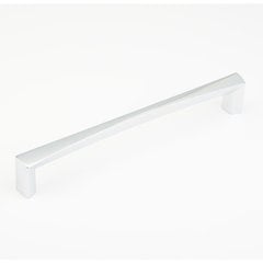 Italian Contemporary 13-3/4 Inch Center to Center Polished Chrome Appliance Pull Italian Contemporary 13-3/4 Inch Center to Center Polished Chrome Appliance Pull