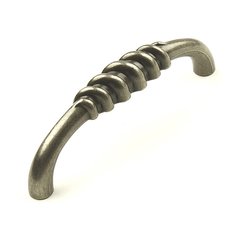 Omega 3-3/4 Inch Center to Center Aged Pewter Cabinet Pull Omega 3-3/4 Inch Center to Center Aged Pewter Cabinet Pull