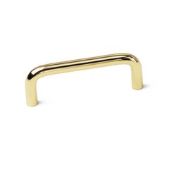 Tech 3 Inch Center to Center Polished Brass Cabinet Pull Tech 3 Inch Center to Center Polished Brass Cabinet Pull
