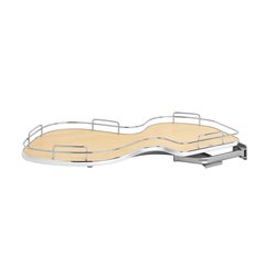 Cloud 18" Single Tier Blind Corner Organizer Right Hand Mapl Cloud 18" Single Tier Blind Corner Organizer Right Hand Mapl