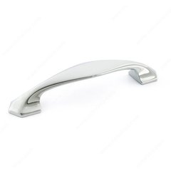 Honeycomb 5-1/16 Inch Center to Center Chrome Cabinet Pull Honeycomb 5-1/16 Inch Center to Center Chrome Cabinet Pull