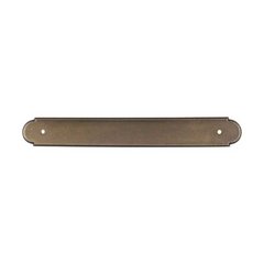 Appliance Pull 12 Inch Center to Center German Bronze Back-plate Appliance Pull 12 Inch Center to Center German Bronze Back-plate